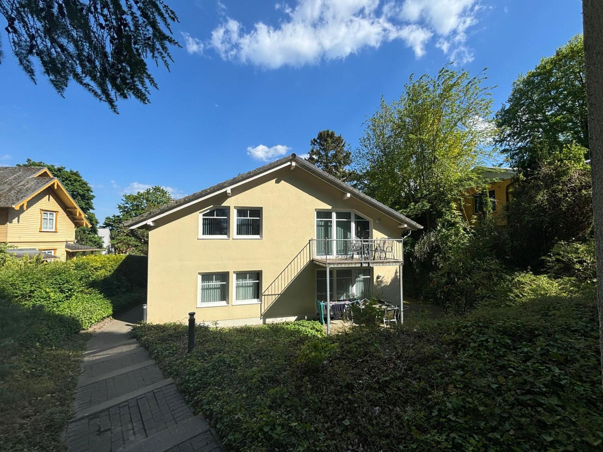 Haus Oie Idyll Mit Balkon 10 Minuten Zum Strand Zinnowitz Exterior foto