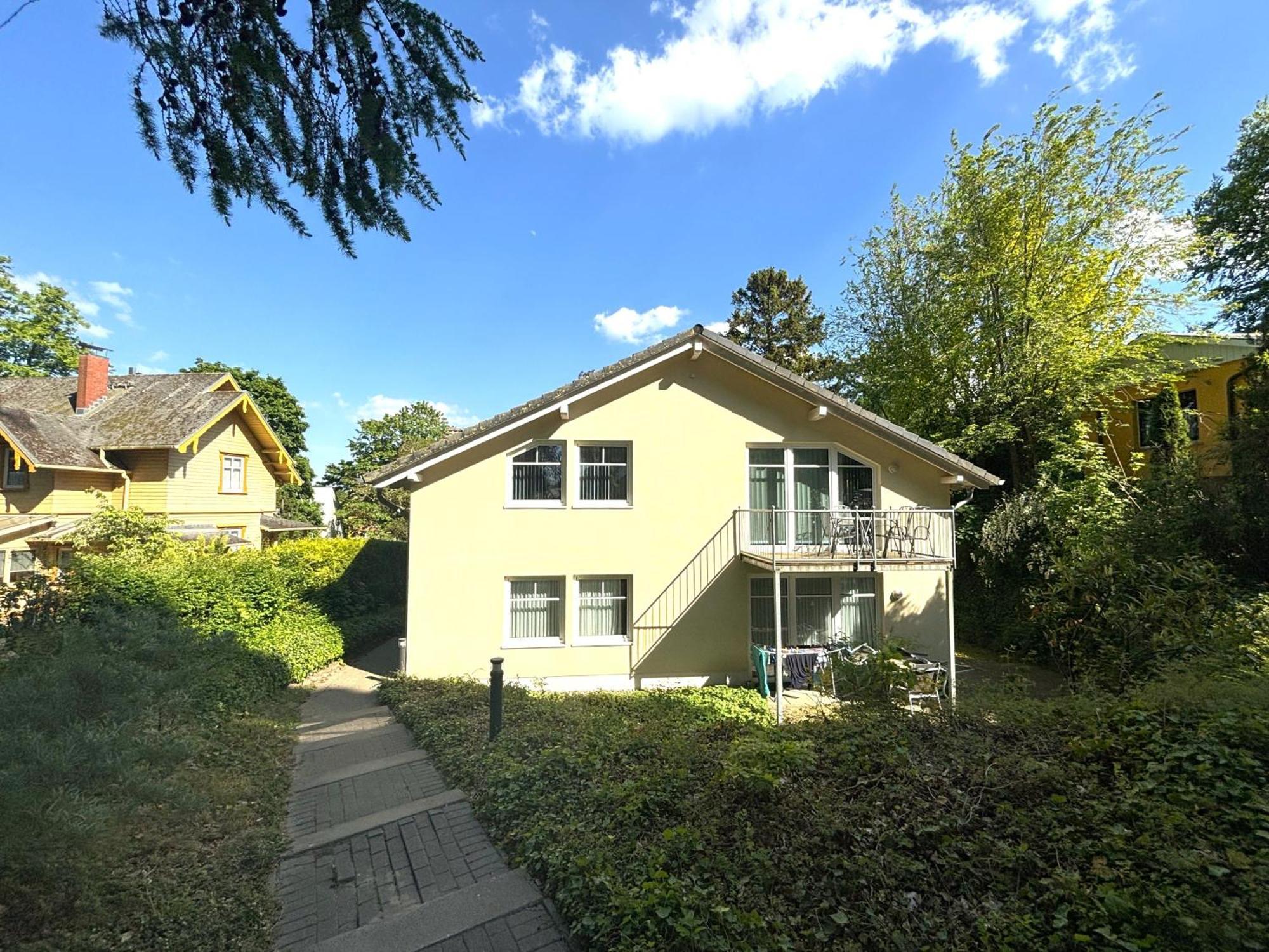 Haus Oie Idyll Mit Balkon 10 Minuten Zum Strand Zinnowitz Exterior foto
